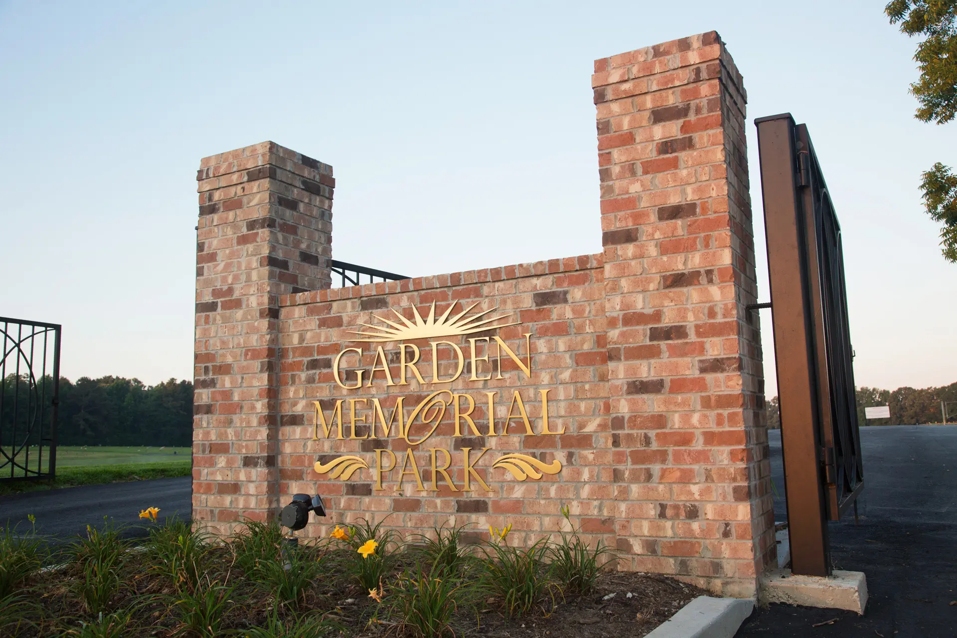 Garden Memorial Park Entry Gate