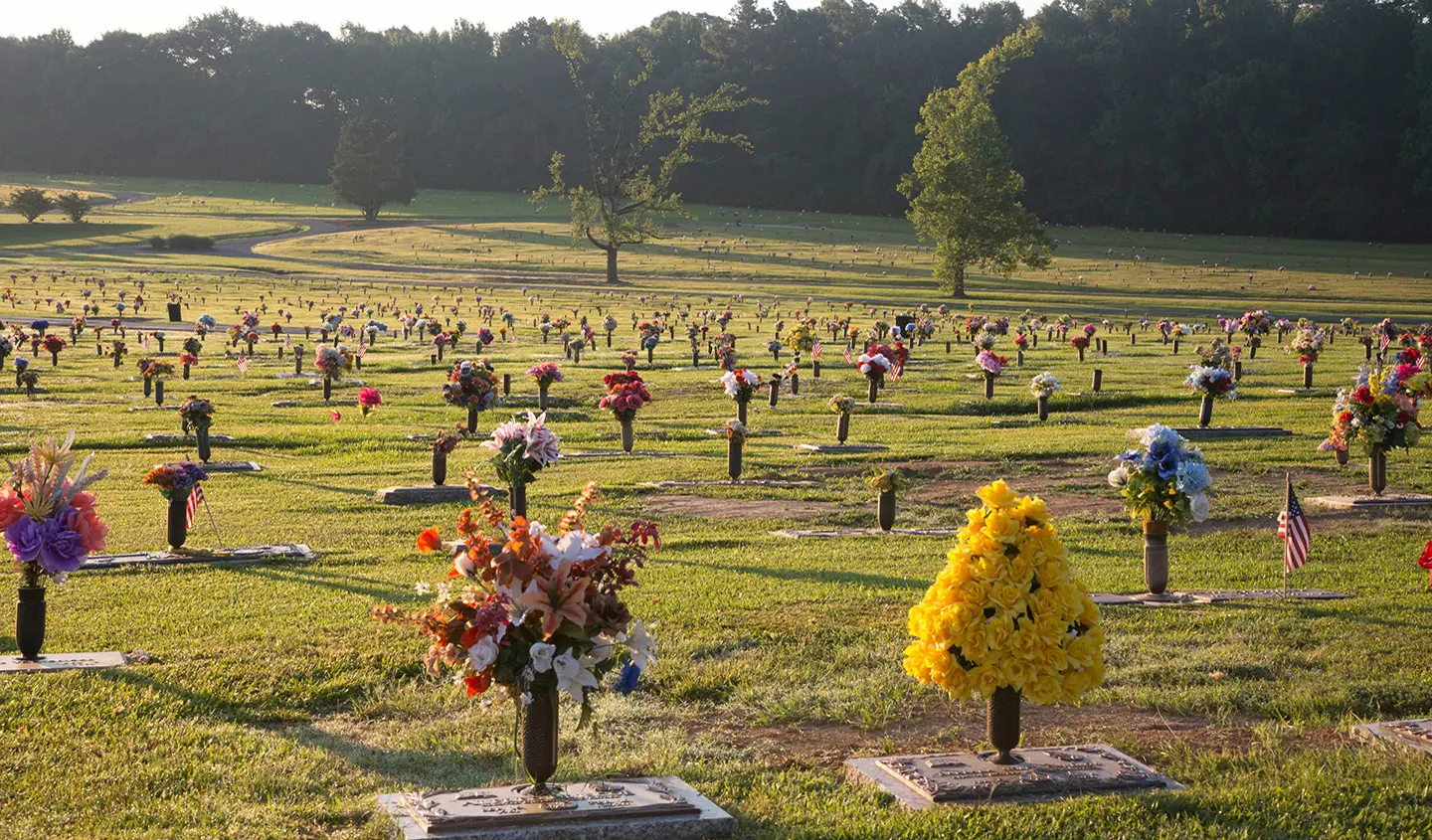 Garden Memorial Park Cemetery Spaces